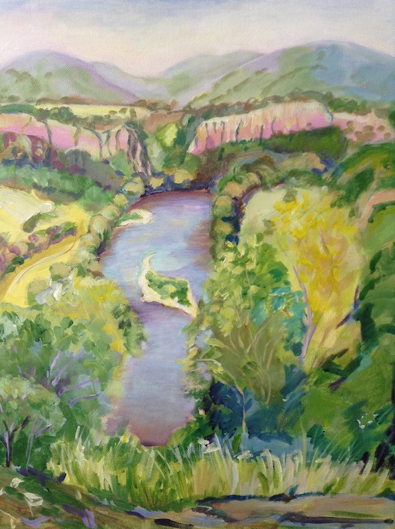 367 Tetin / 40 x 50 cm / akryl na plátně / acrylic on canvas