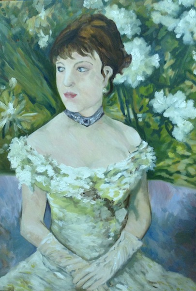 Berthe Morisot - copy / olej na plátně / oil on canvas - není na prodej/not for sale