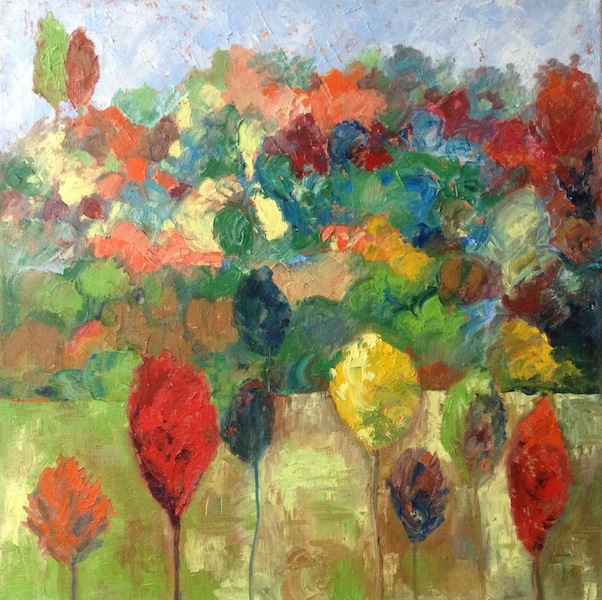 402The Autumn / Podzim / 60 x 60 / olej na plátně - PRODÁNO / SOLD